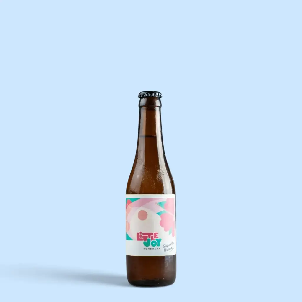 Kombucha Gingembre Hibiscus 33cl