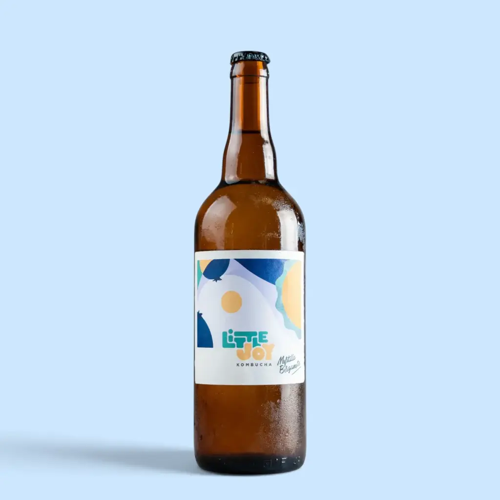 Kombucha Myrtille Bergamote 75cl