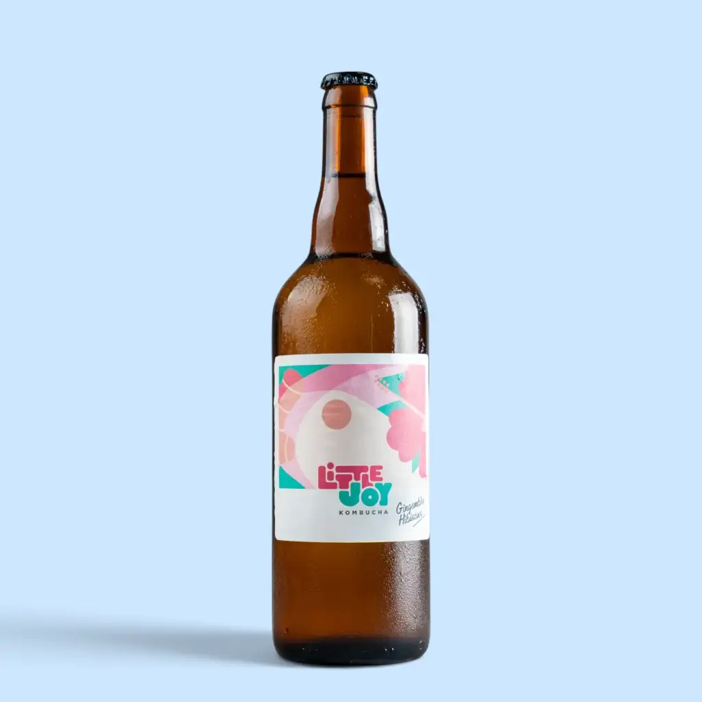 Kombucha Gingembre Hibiscus 75cl